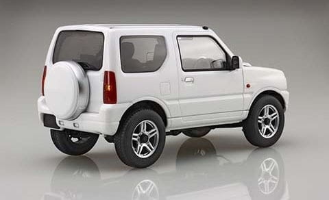 Zdjęcie dodatkowe produktu Suzuki Jimny JB23 Land Venture (Pearl White) 1:24 Fujimi 066318
