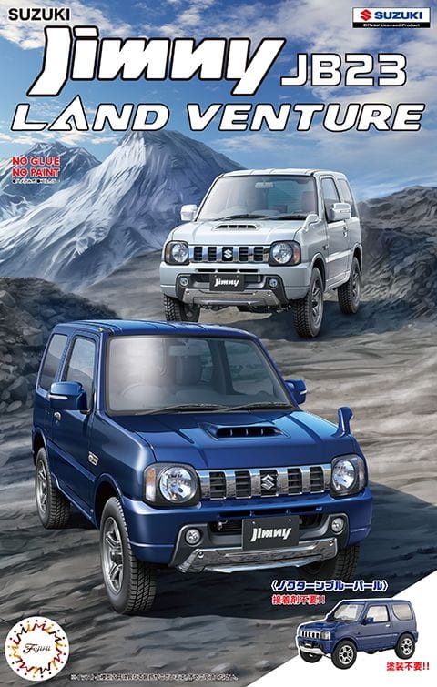 Zdjęcie główne produktu Suzuki Jimny JB23 Land Venture (Nocturne Blue Pearl) 1:24 Fujimi 066325