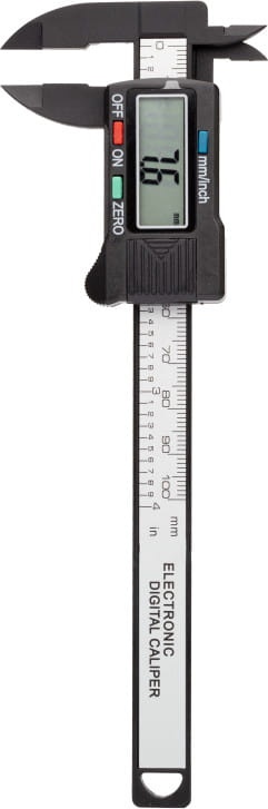 Zdjęcie główne produktu Plastikowa suwmiarka cyfrowa LCD Modelcraft (100 mm) Shesto PGA1001