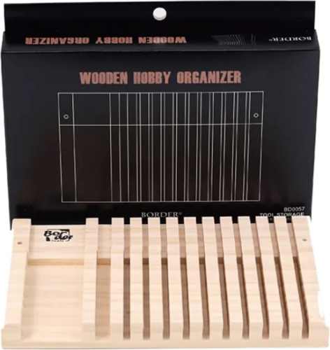Drewniany organizer hobbystyczny Border Model BD0057