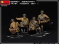 Zdjęcie dodatkowe produktu Soviet Infantry Tank Riders Set 1 1:35 MiniArt 35309