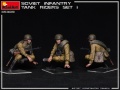 Zdjęcie dodatkowe produktu Soviet Infantry Tank Riders Set 1 1:35 MiniArt 35309