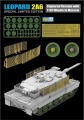Zdjęcie dodatkowe produktu Leopard 2A6 Captured Version with T-80 Wheels in Moscow 1:35 Rye Field Model 5114