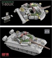 Zdjęcie dodatkowe produktu Russian T-80UK Main Battle tank 1:35 Rye Field Model 5115