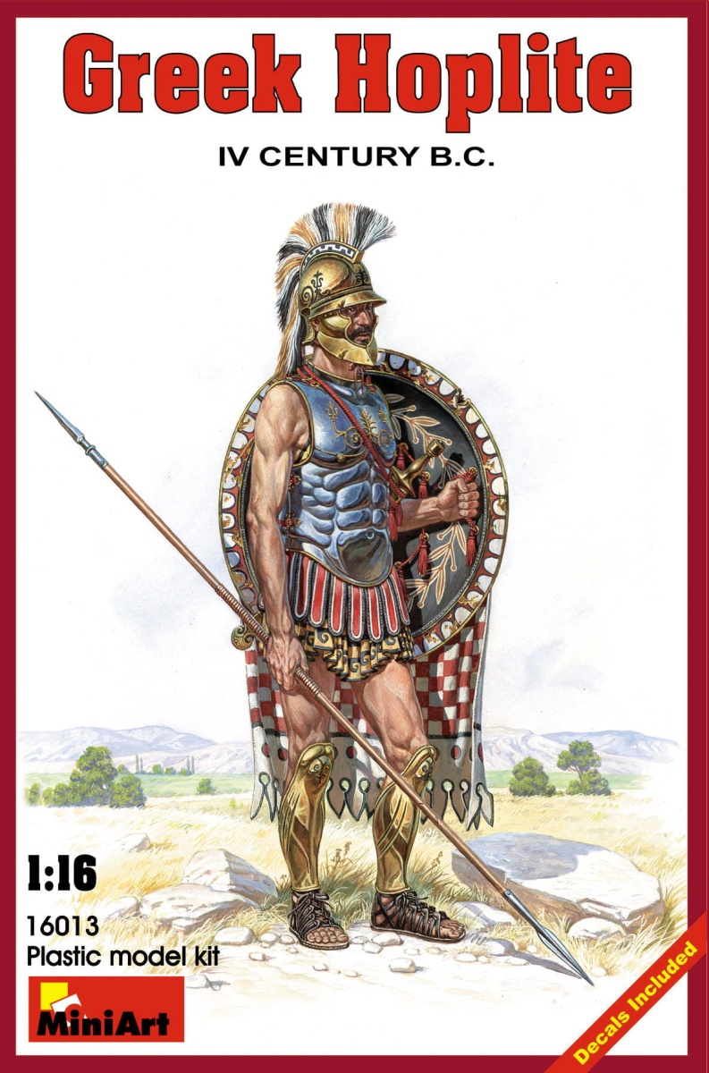 Zdjęcie główne produktu Grecki Hoplita IV w.p.n.e. 1:16 MiniArt 16013