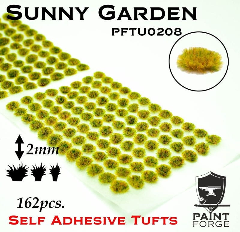 Zdjęcie główne produktu Sunny Garden Grass Tufts (2mm, 162szt) Paint Forge PFTU0208