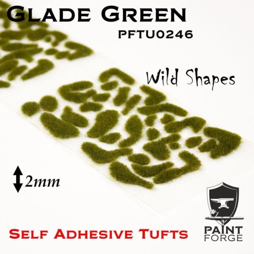Glade Green Wild Shapes (2mm) Paint Forge PFTU0246