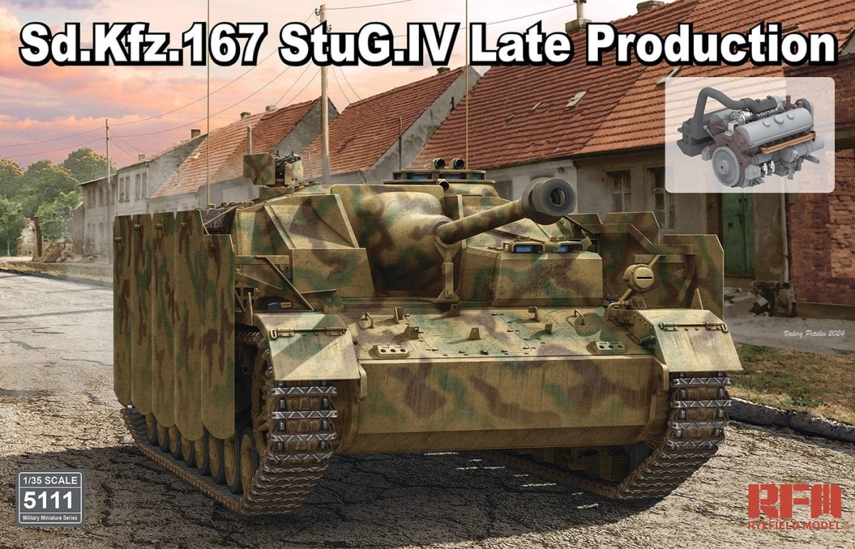 Zdjęcie główne produktu Sd.Kfz.167 StuG.lV Late Production 1:35 Rye Field Model 5111