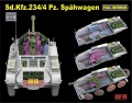 Zdjęcie dodatkowe produktu Sd.Kfz.234/4 Pz.Spahwagen with Full Interior 1:35 Rye Field Model 5118