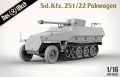 Zdjęcie dodatkowe produktu Sd.Kfz. 251/22 Pakwagen 1:16 Das Werk 16022