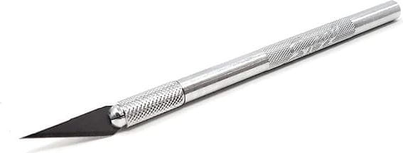 Zdjęcie dodatkowe produktu Nóż modelarski K1 (aluminiowa rękojeść) plus 5 ostrzy Excel E19001