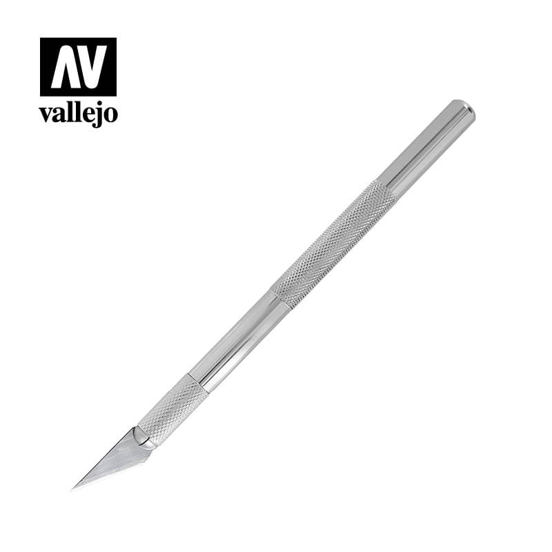 Zdjęcie główne produktu Skalpel, nóż modelarski precyzyjny Vallejo T06006