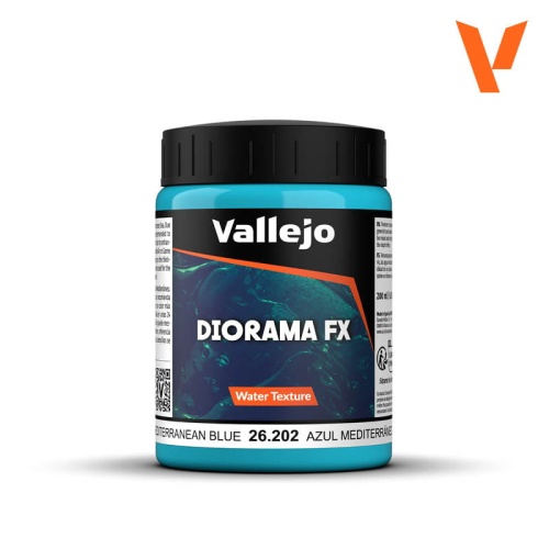 Efekt wody Vallejo 26202 Mediterranean Blue Diorama Effects FX 200ml