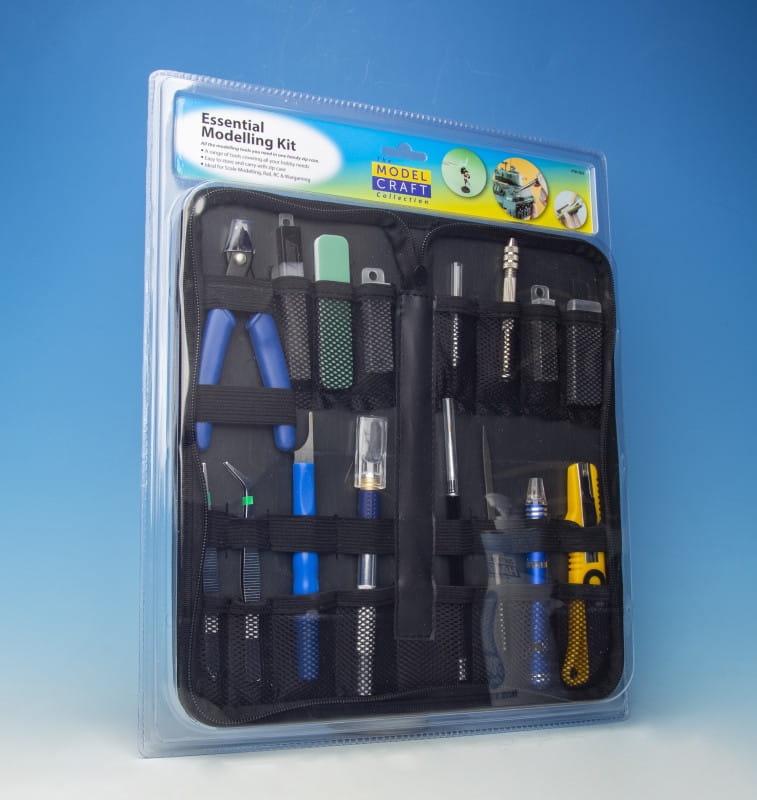 Zdjęcie główne produktu Zestaw narzędzi modelarskich Modelcraft Essential Kit PTK1022
