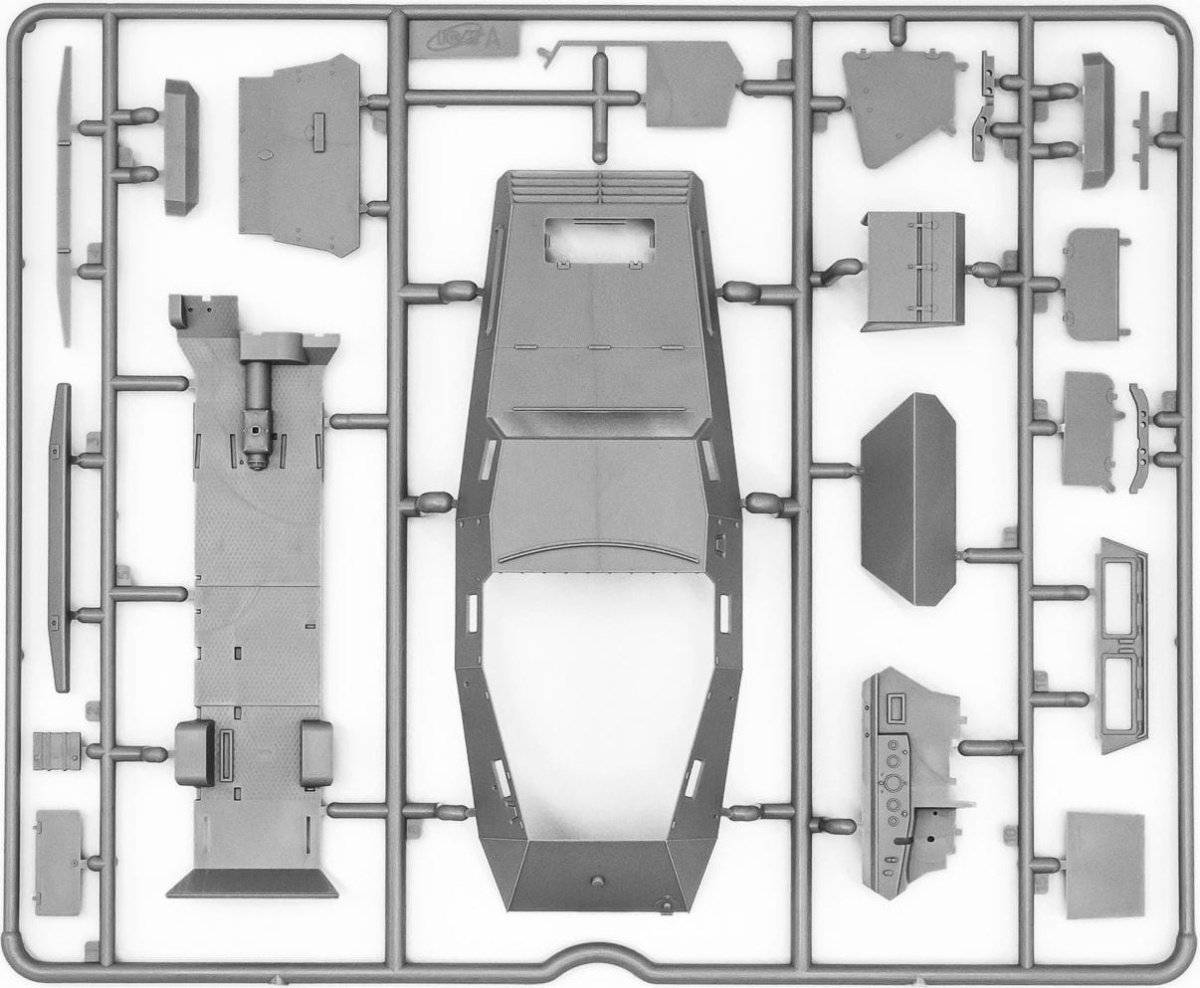 Zdjęcie dodatkowe produktu Pojazdy Opancerzone Wehrmachtu 1:35 ICM DS3525