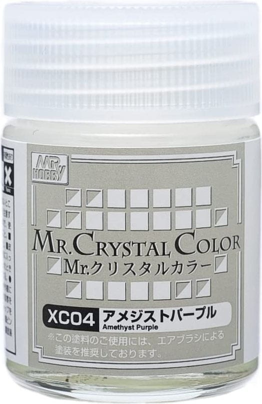 Zdjęcie główne produktu Mr. Crystal Color XC04 Amethyst Purple Mr. Hobby XC-04 farba 18ml