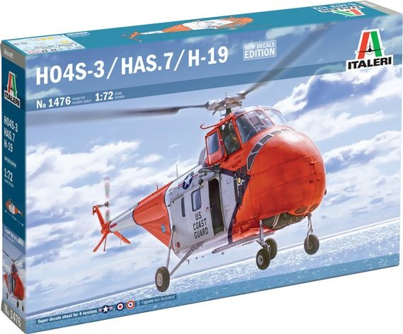 Zdjęcie główne produktu HO4S-3 / HAS.7 / H-19 1:72 Italeri 1476