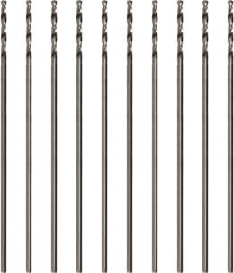 Precyzyjne wiertła HSS Modelcraft 0,7 mm (zestaw 10 sztuk) Shesto PDR1910-07