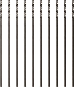 Precyzyjne wiertła HSS Modelcraft 0,6 mm (zestaw 10 sztuk) Shesto PDR1910-06