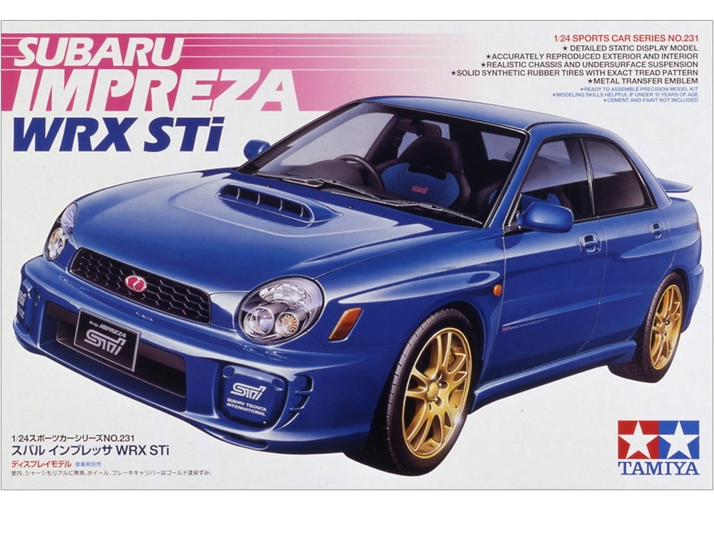 Zdjęcie główne produktu Subaru Impreza WRX STi 1:24 Tamiya 24231