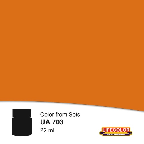 Rust Light Shadow 1 farba 22ml Lifecolor UA703