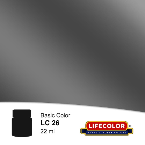 Matt Gun Metal FS37200 farba 22ml Lifecolor LC26