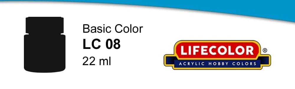 Zdjęcie dodatkowe produktu Matt Pale Blue FS35182 farba 22ml Lifecolor LC08