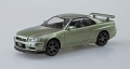 Zdjęcie dodatkowe produktu Nissan Skyline R34 GT-R Millennium Jade SNAP KIT 1:32 Aoshima 062531