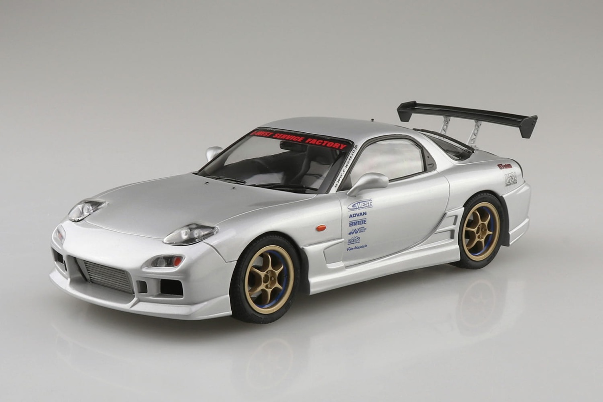 Zdjęcie dodatkowe produktu Mazda RX-7 FD3S C-West '99 Aoshima 063026