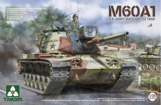 Zdjęcie główne produktu M60A1 US Army Main Battle Tank 1:35 Takom 2132