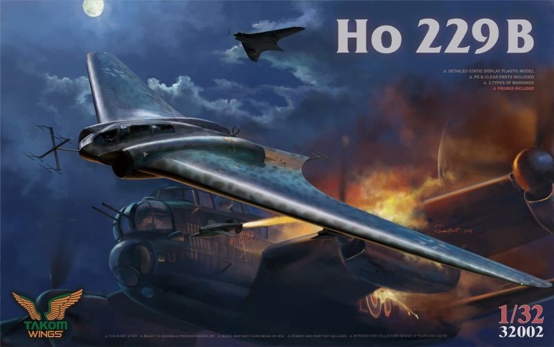 Zdjęcie główne produktu Ho 229B 1:32 Takom 32002