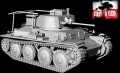 Zdjęcie dodatkowe produktu Pz.Kpfw 38(t) Ausf E/F Panzerbefehlswagen 38(t) Ausf. E/F 1:72 First To Fight PL116