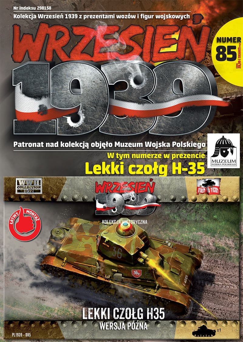 Zdjęcie główne produktu H35 late version 1:72 First To Fight PL085