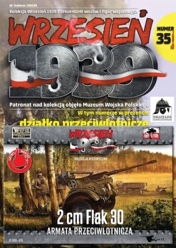 2cm Flak 30 Armata przeciwlotnicza 1:72 First To Fight PL035