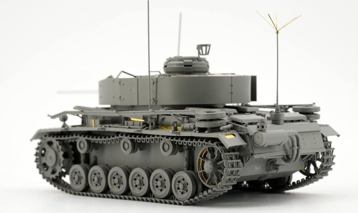 Zdjęcie dodatkowe produktu Pz.Bef.Wg.III Ausf.K 2in1 w/Schurzen 1:35 Border Model BT048