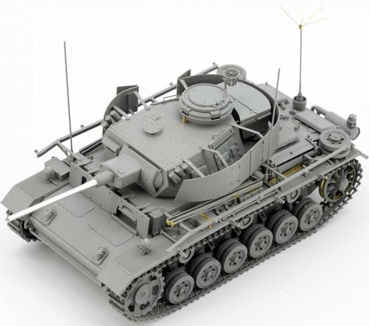 Zdjęcie dodatkowe produktu Pz.Bef.Wg.III Ausf.K 2in1 w/Schurzen 1:35 Border Model BT048