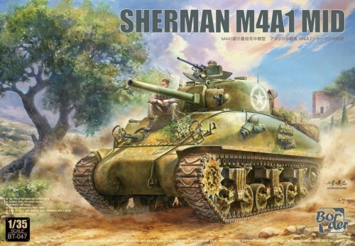 Sherman M4A1 Mid 1:35 Border Model BT047
