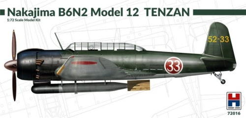 Nakajima B6N2 Model 12 Tenzan 1:72 Hobby 2000 72016