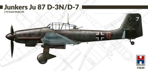 Junkers Ju-87 D-3 N / D-7 1:72 Hobby 2000 72020