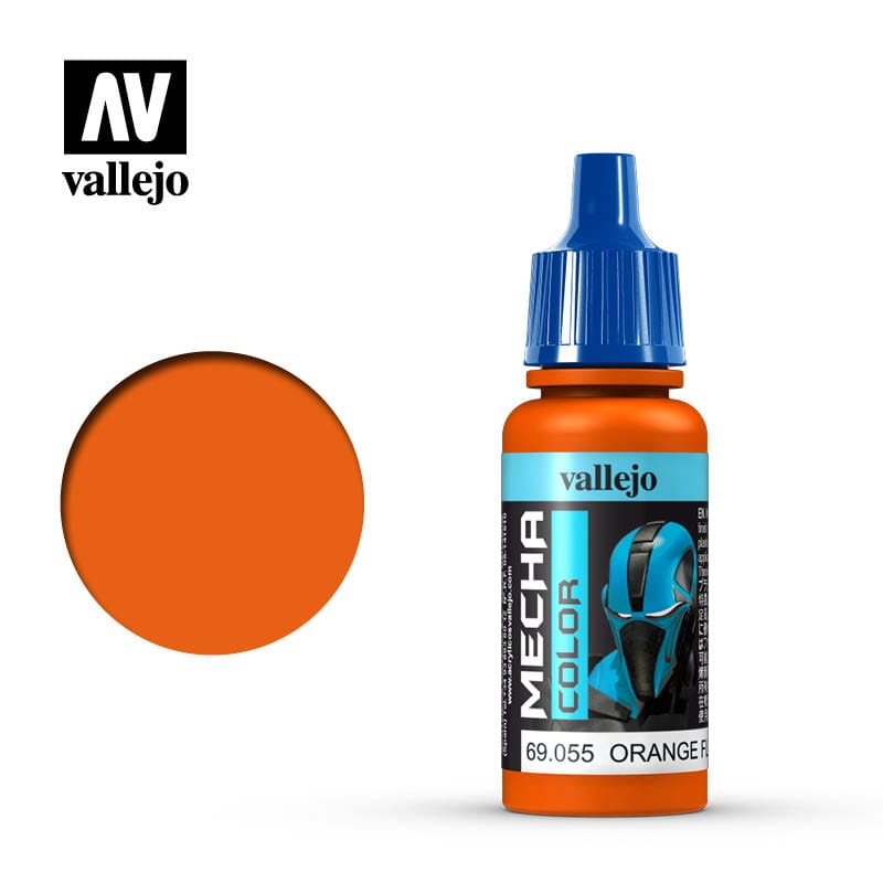 Zdjęcie główne produktu Vallejo 69055 Orange Fluorescent Mecha Color Farba