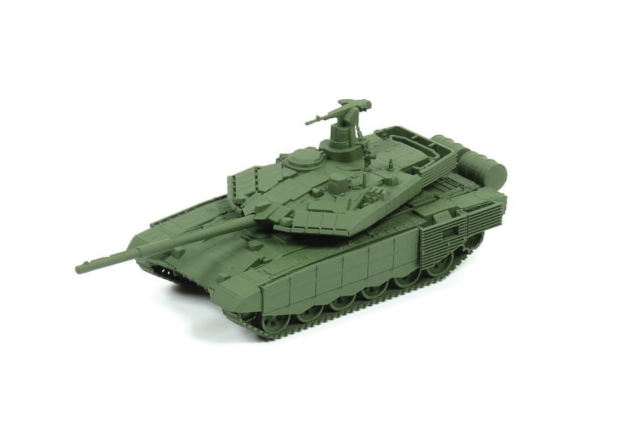 Zdjęcie dodatkowe produktu T-90MS Rosyjski główny czołg bojowy 1:100 Zvezda 7434