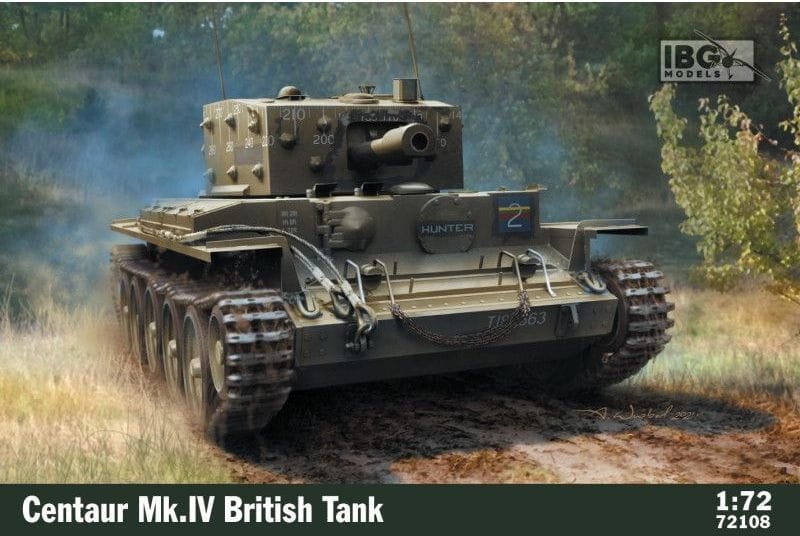 Zdjęcie główne produktu Centaur Mk.IV Brytyjski czołg 1:72 IBG 72108
