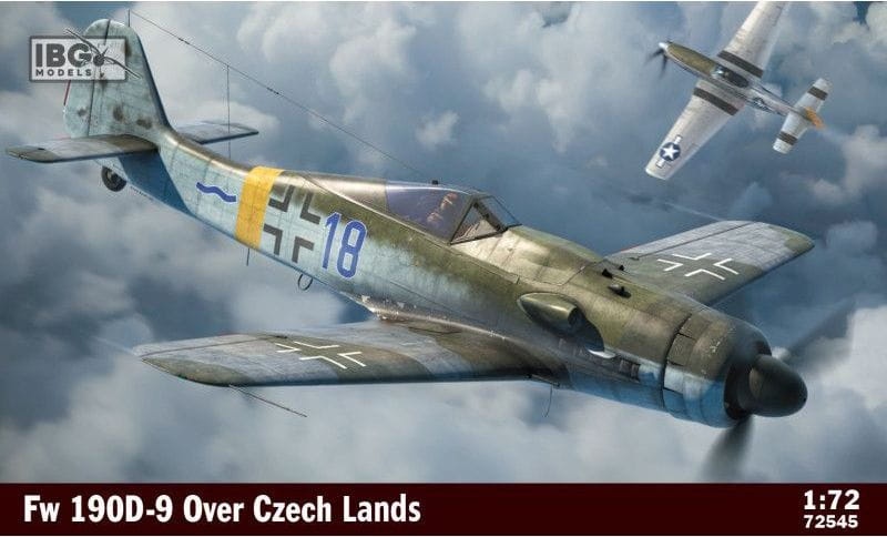 Zdjęcie główne produktu Focke-Wulf Fw 190 D-9 Over Czech Lands 1:72 IBG 72545