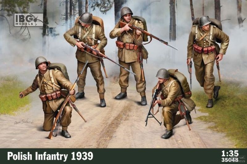 Zdjęcie główne produktu Polska Piechota 1939 1:35 IBG 35048