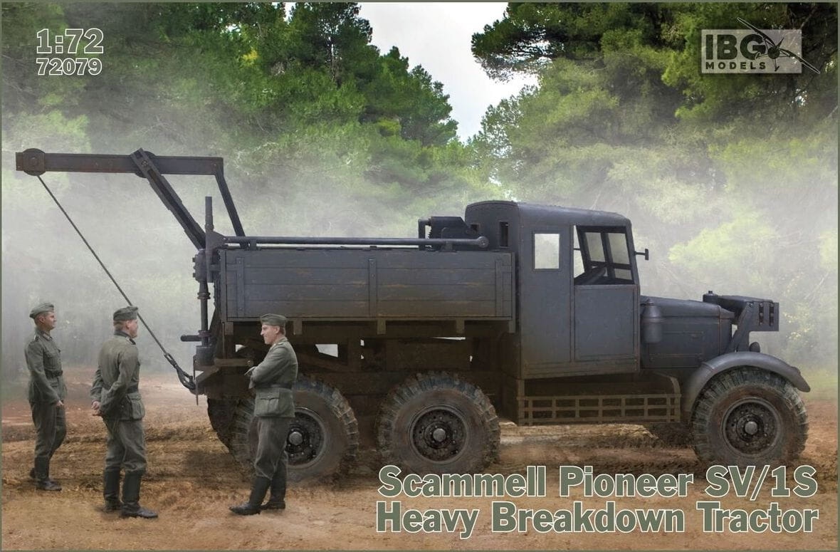 Zdjęcie główne produktu Scammell Pioneer SV/1S Heavy Breakdown Tractor 1:72 IBG 72079