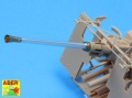 Zdjęcie dodatkowe produktu Lufa do 40mm armaty p/lot Boforsa 1:35 ABER 35L093