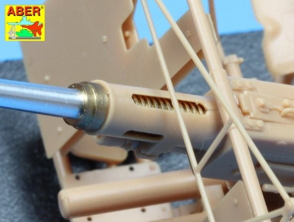 Zdjęcie dodatkowe produktu Lufa do 40mm armaty p/lot Boforsa 1:35 ABER 35L093