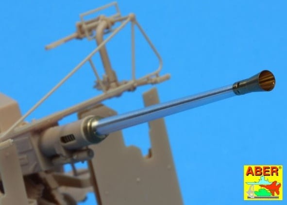 Zdjęcie dodatkowe produktu Lufa do 40mm armaty p/lot Boforsa 1:35 ABER 35L093