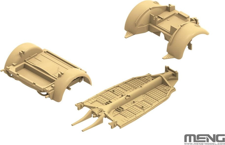 Zdjęcie dodatkowe produktu German Pkw.K1 Kubelwagen Type 82 (North Africa) 1:35 Meng VS015