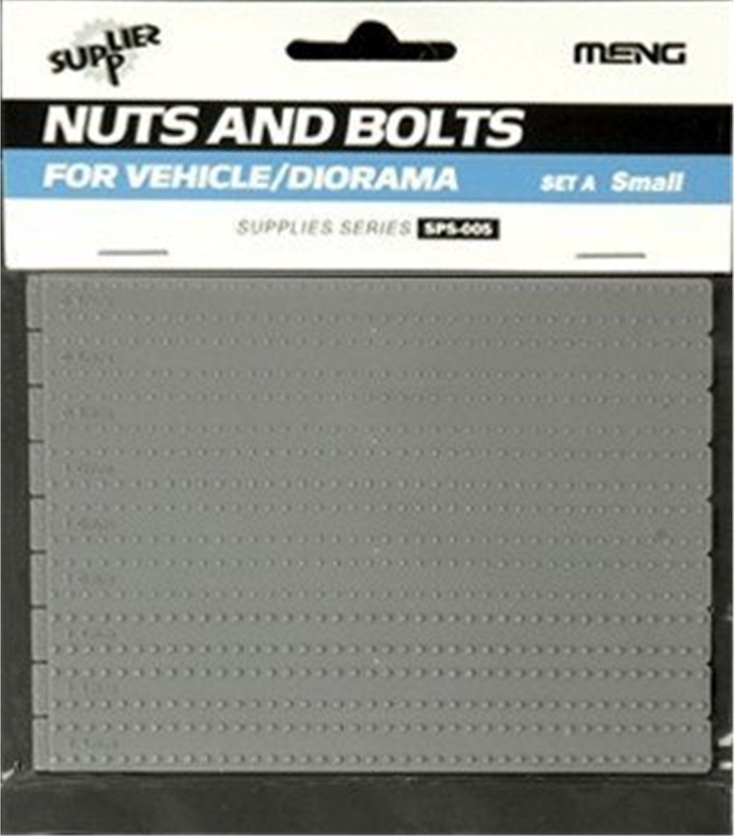 Zdjęcie główne produktu Nuts And Bolts Set A Small 1:35 Meng SPS05